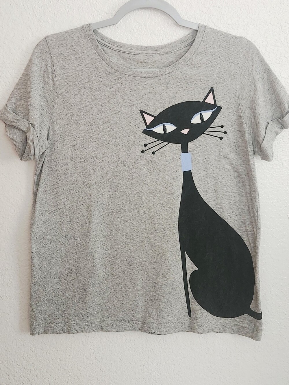 Kate Spade Cool Cat Graphic Tee